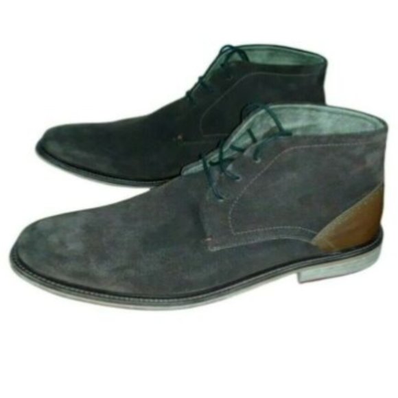 Stafford Mens Ankle boot Brown suede size 13M Tailored Culture Upper Leather - Picture 5 of 8